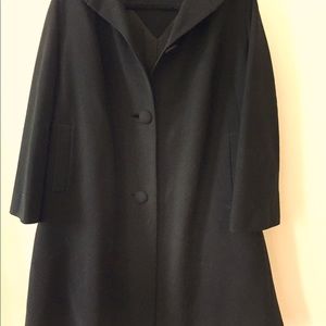 SOLD - 1960s Heavy Wool Swing Coat